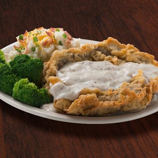 Hand-Breaded Chicken Fried Steak